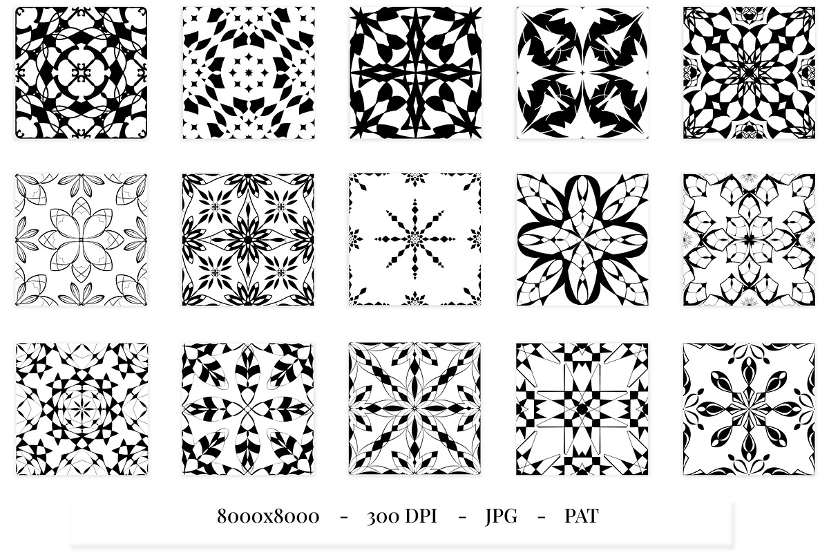 Geometric Abstract Seamless Patterns, a Pattern Graphic by Declipo Patt (Photo 7 of 9)