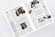 Newsletter Template/InDesign, a Brochure Template by DesignByStore (Thumbnail 2 of 2)