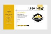 Interactive PDF Portfolio Layout, a Brochure Template by Grkic Creative (Thumbnail 7 of 7)