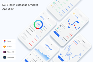 DeFi Token Exchange & Wallet App