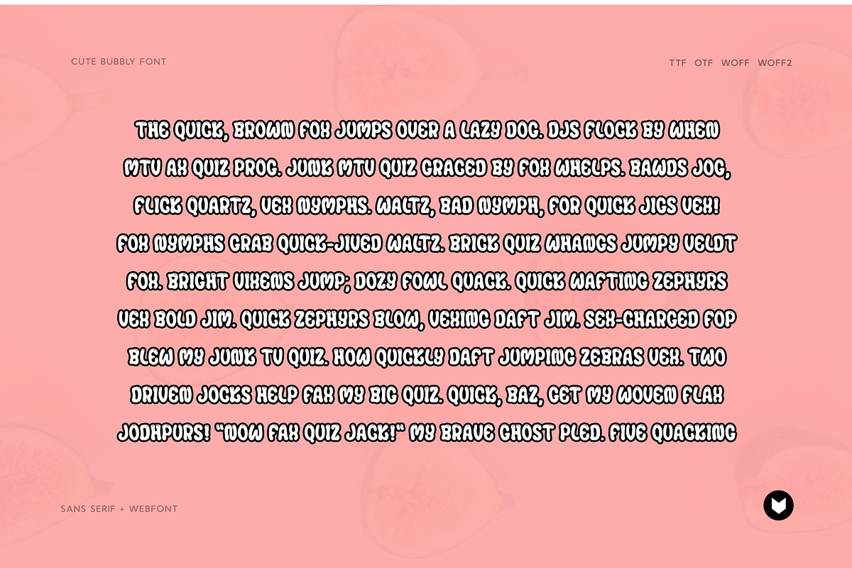 Juicyfig funny kids Typeface, a Font by Foxtype (Photo 3 of 4)