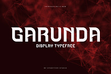 Garunda Display Typeface