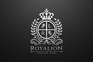 Heraldic Logo Design Template