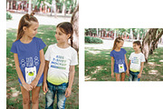 Kids Girl T-Shirt PSD Mockups Vol6, a Shirt Mockup by Hi, Mock-Up! (Thumbnail 7 of 8)