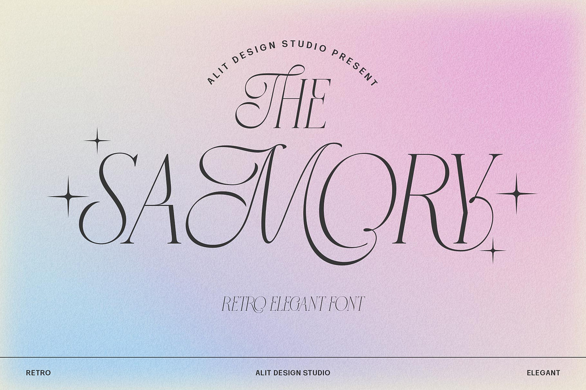 Samory Typeface, a Sans Serif Font by alit design (Photo 1 of 15)