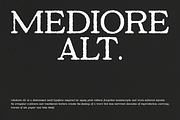 Mediore Alt - Distressed Serif Font, a Serif Font by Typeparties (Thumbnail 3 of 9)