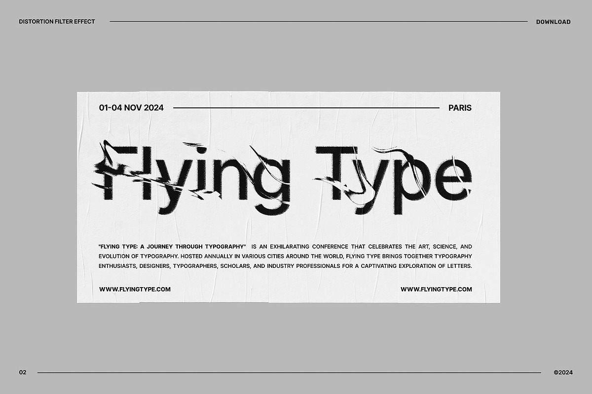 Distortion Filter Effect, a Graphic by MockupForest (Photo 3 of 10)
