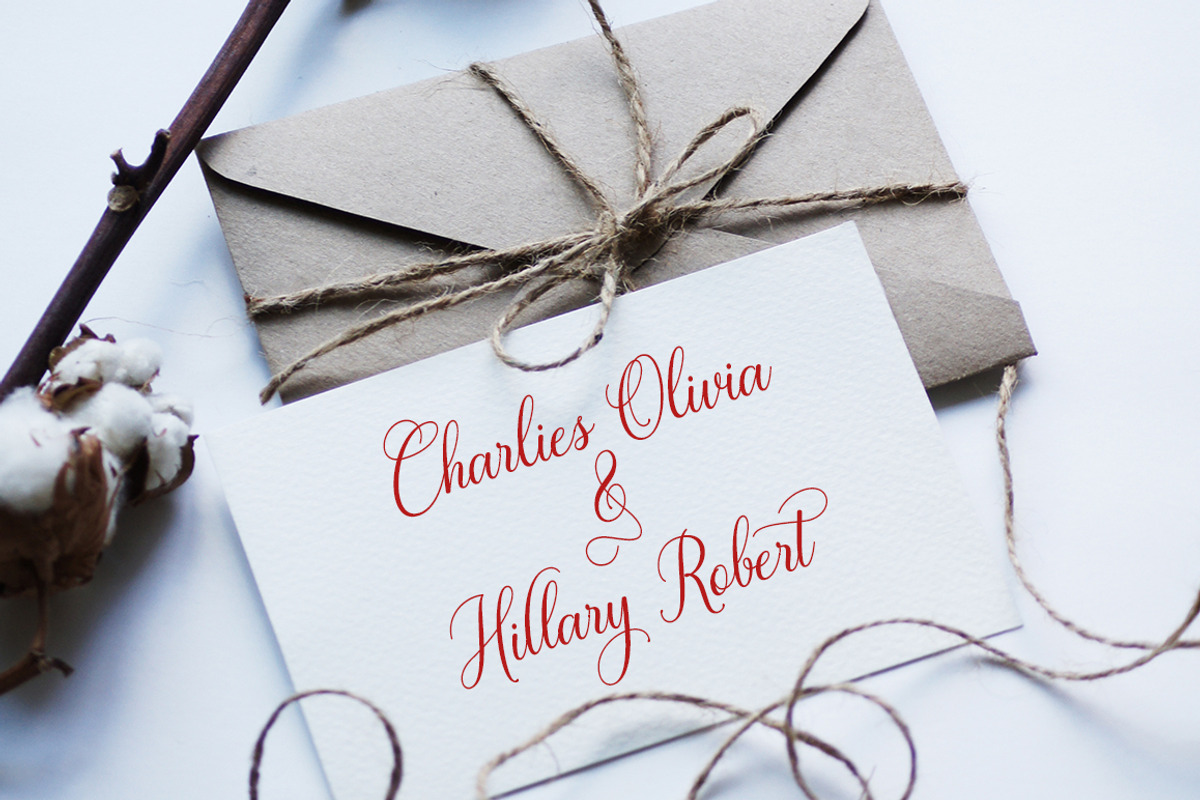 White Crystal, a Script Font by Mytha Studio (Photo 3 of 8)