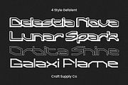 Gefalent 3D, a Sans Serif Font by Craft Supply Co. (Thumbnail 7 of 8)