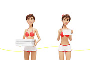 35 Promo Mock-Ups w/ Swimsuit Jenny, an iPad Mockup by Oleg Ribar (Thumbnail 15 of 30)