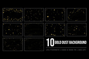 Gold Dust Background, a Background Graphic by Pitchlook.Studio (Thumbnail 2 of 2)