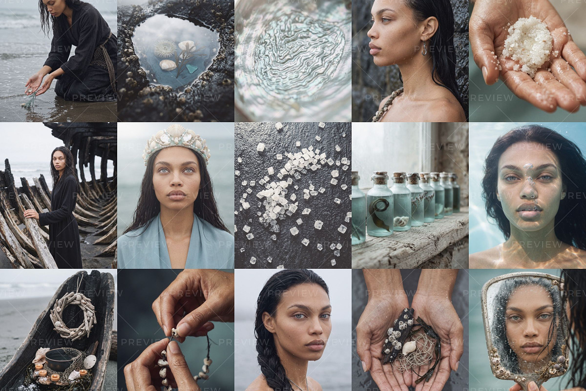 Sea Witch Stock Bundle, a Person Photo by Iconogenic (Photo 7 of 11)