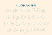 Mansier Dashed, a Script Font by Craft Supply Co. (Thumbnail 8 of 8)