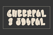 Liztoo Graffiti Bubble Display Font, a Handwritten Font by Maulana Creative (Thumbnail 3 of 7)