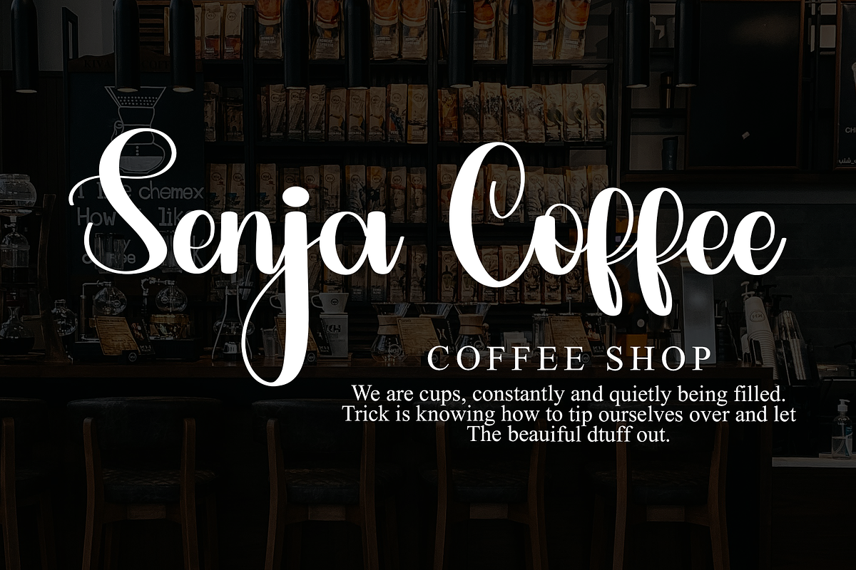 Daily, a Script Font by InermediaSTUDIO (Photo 2 of 7)