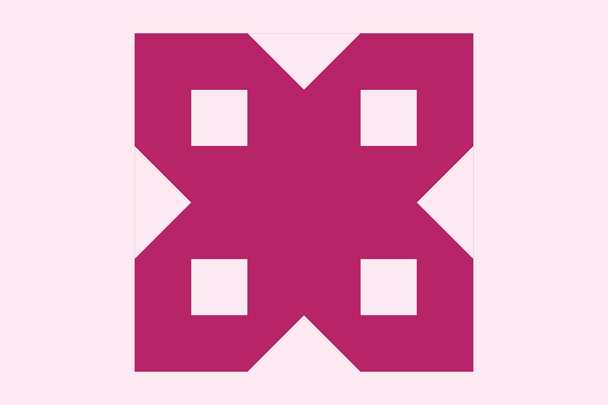 Quilt Patterns One Font, a Symbol Font by GG Design