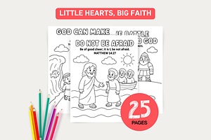 Kids Bible Verse Coloring Pages