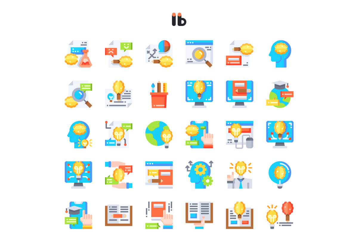 30 Creative and Learning, an Icon by libertetstudio (Photo 4 of 6)