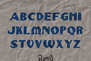 Old Fat and Fancy Vintage Font, a Sans Serif Font by Mr. Chronos (Thumbnail 4 of 4)