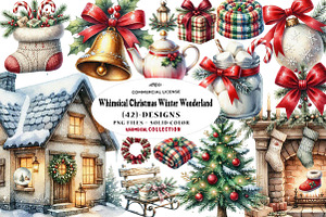 Whimsical Christmas Winter Wonderla.