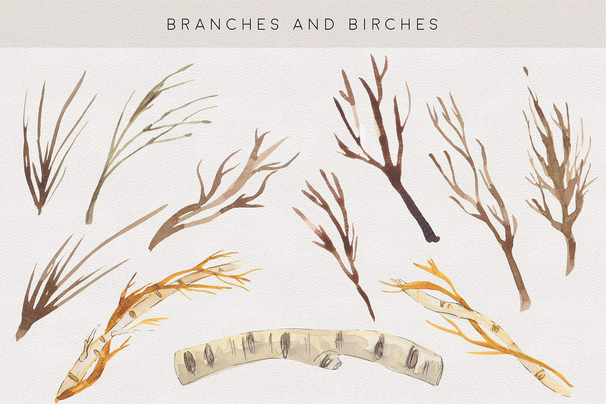 Winter Berry Watercolor Illustration, a Seasonal Illustration by Fire Spark Studio (Photo 3 of 7)