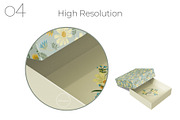 Square Box Packaging Mockup, a Packaging Mockup by Sheikhadesign (Thumbnail 5 of 10)