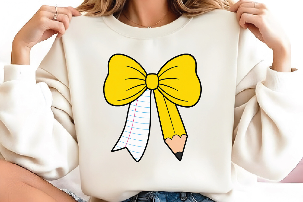 Back to School Bow Clipart, a Seasonal Illustration by Daily.Designs (Photo 2 of 4)