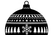 Western Xmas Ball Bundle, an Illustration by hafijul (Thumbnail 13 of 21)