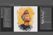 Automated Photoshop Painting Effect, a Preset Add-On by MRI STUDIO (Thumbnail 4 of 29)