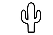 collection of desert cactus silhouet, an Illustration by Amazin_art (Thumbnail 15 of 33)