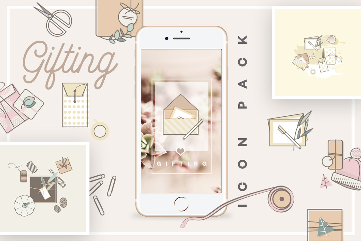 Gifting Icon Pack, an Outline Icon by Polar Vectors (Photo 1 of 12)