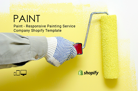 Paint Service Shopify Theme, a Shopify Template by ThemeTidy Shopify Agency
