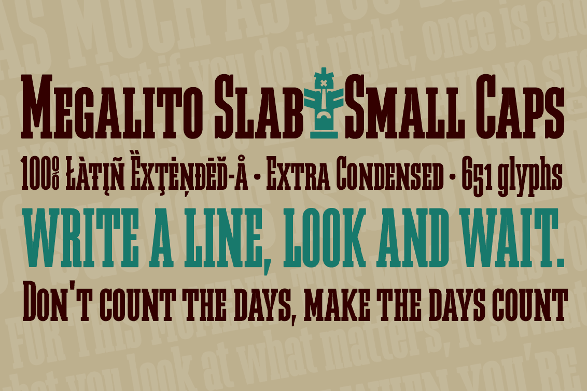 Megalito Slab & Small Caps preview 8