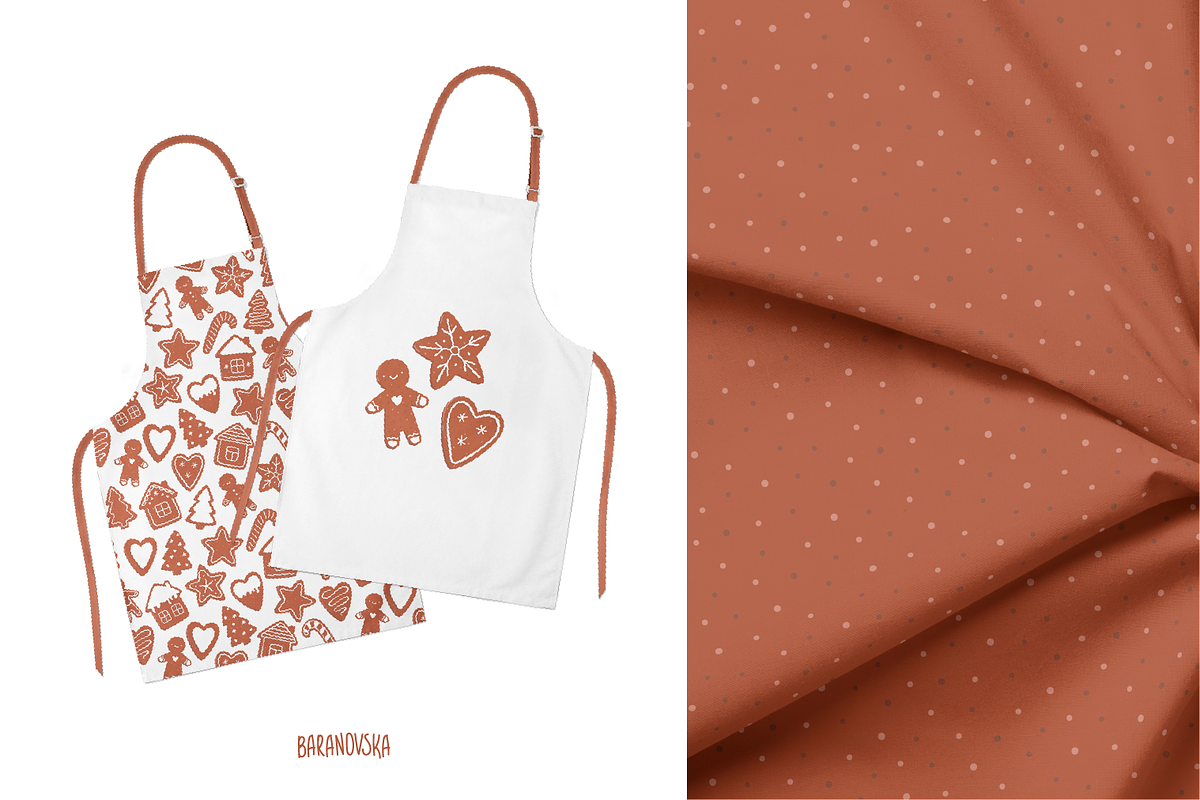 Gingerbread cookies, a Pattern Graphic by Baranovska (Photo 5 of 6)