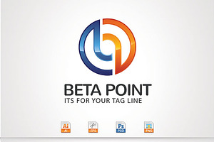 Letter B,P Logo