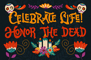 Catrina Brincona - Muertos Font, a Serif Font by Inviline.co (Thumbnail 5 of 15)