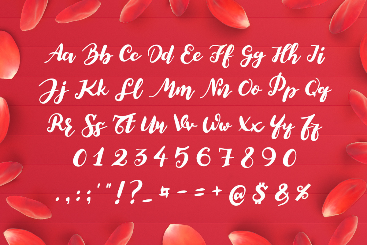 Elegant Roughness Font preview 2