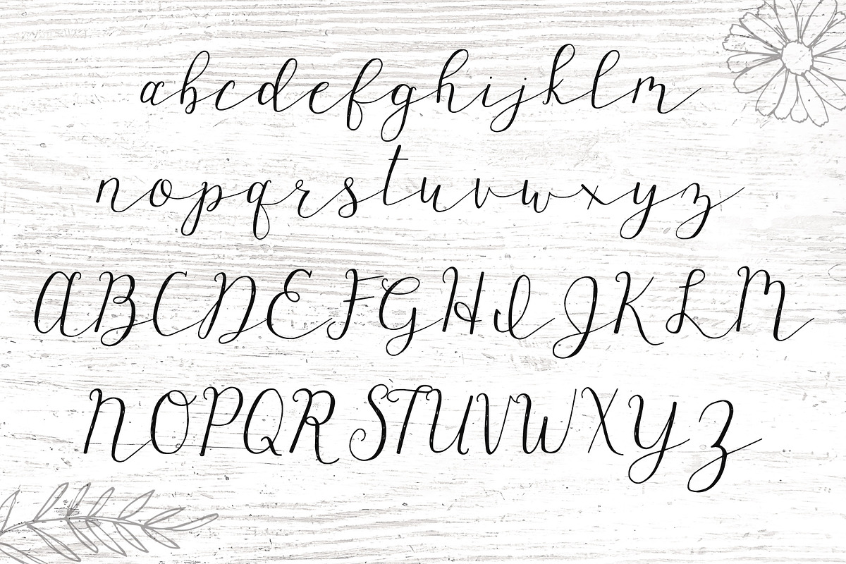Wagon wheel Script Font, a Script Font by Kellie Jayne Studio