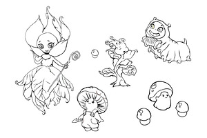 Garden Creatures Set