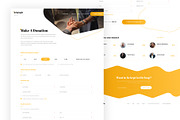 Charity Figma UI Template, an UI Kit Template by FreshPixels (Thumbnail 3 of 7)