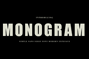 Monogram, a Script Font by InermediaSTUDIO (Thumbnail 1 of 9)