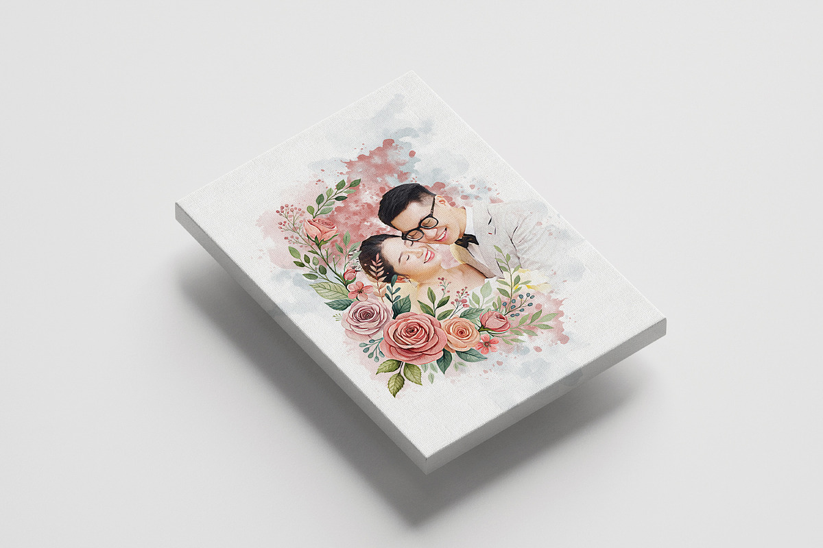 Custom Watercolor Wedding Effect, an Action Add-On by MRI STUDIO (Photo 2 of 19)