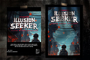 Illusion Seeker Metal Blackletter, a Blackletter Font by dansdesign (Thumbnail 8 of 12)