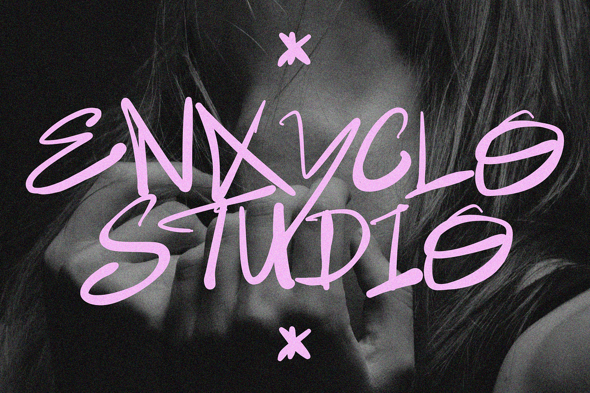 NEW SIQON — Raw Brush, a Handwritten Font by Enxyclo Studio (Photo 14 of 15)