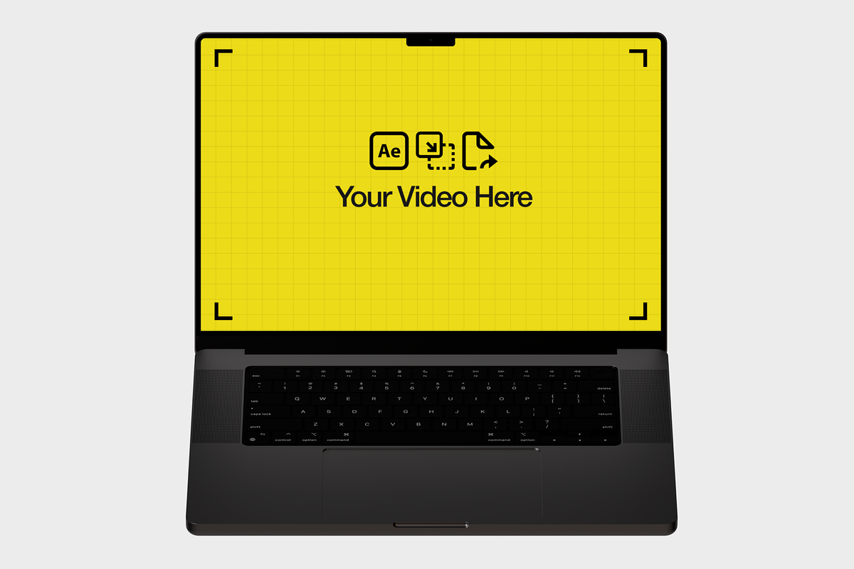 MacBook Pro Animated Loop Mockup, a Mac Mockup by Arpit Brandings (Photo 1 of 7)
