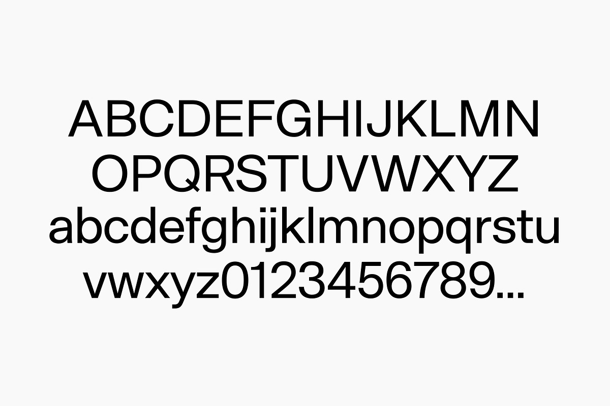 Arbeit - Full Family, a Sans Serif Font by Studio Few (Photo 5 of 7)