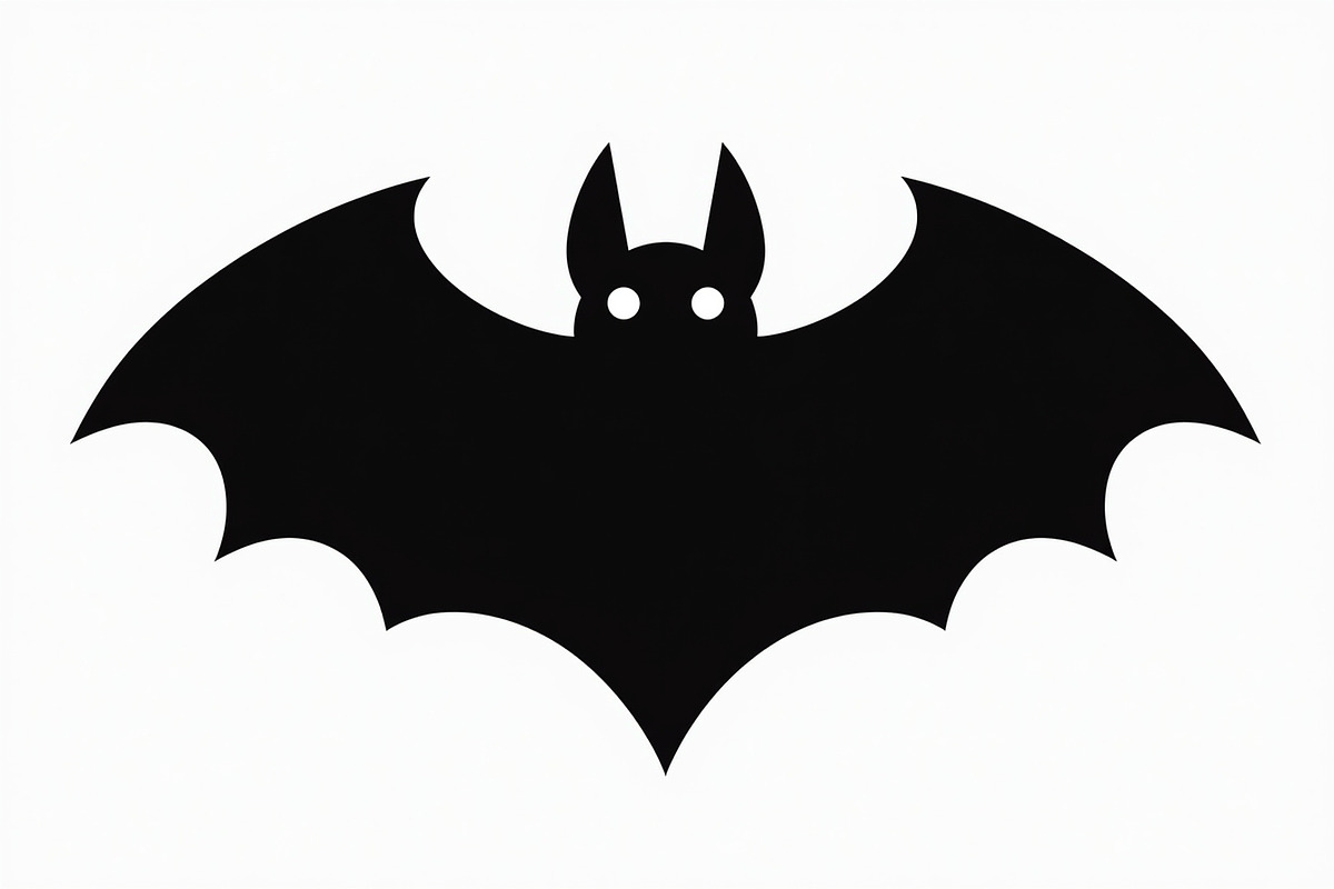bat silhouette design bundle, an Illustration by jahid234 (Photo 2 of 9)