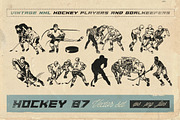 Retro hockey, an Illustration by Retro Machine (Thumbnail 4 of 7)