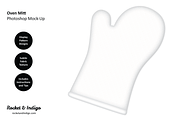 Oven Mitt Photoshop Mock-Up, a Product Mockup by Rocket & Indigo (Thumbnail 2 of 2)
