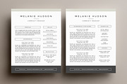 Resume Template 4 Pack | CV Template, a Resume Template by Refinery Resume Co. (Thumbnail 2 of 3)